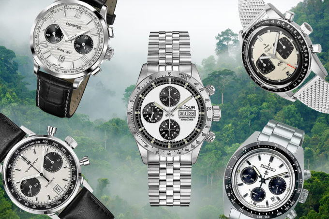 en tete top 5 montres chronographes panda