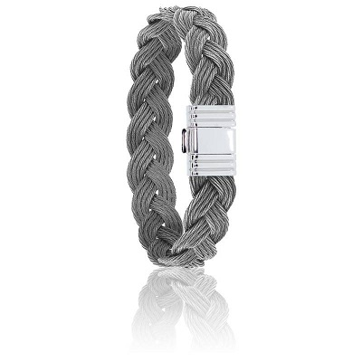 bracelet 696 cables tresses acier albanu