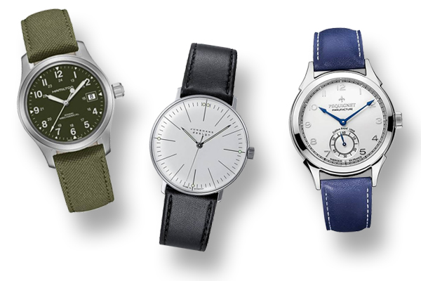 montres mecaniques a remontage manuel hamilton junghans pequignet