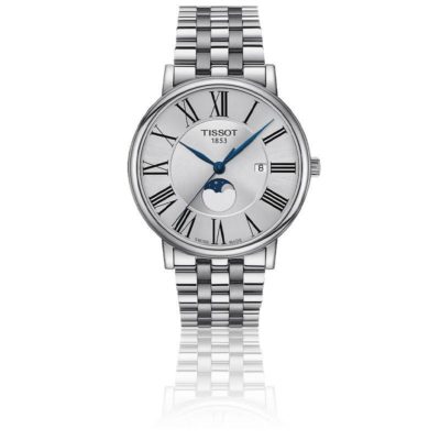 montre carson premium gent moonphase t1224231103300 tissot