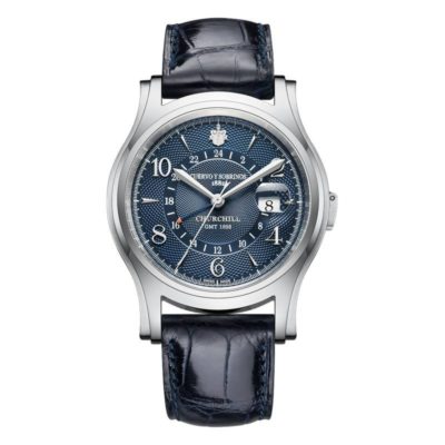 montre churchill 1895 gmt 28111gmtb cuervo y sobrinos