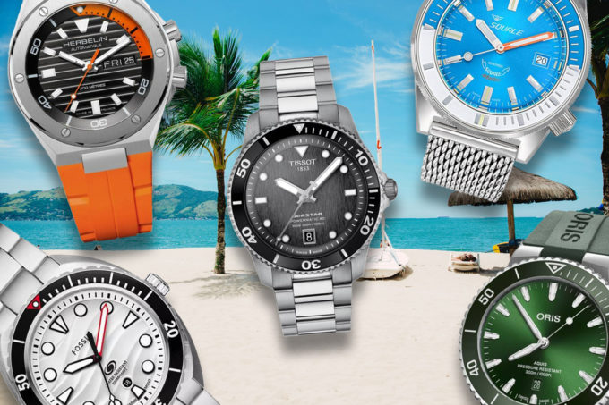 5 montres de plongee pour des vacances de détente