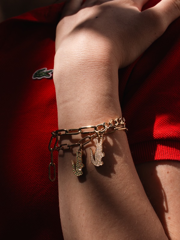 bijoux crocodile lacoste bracelets