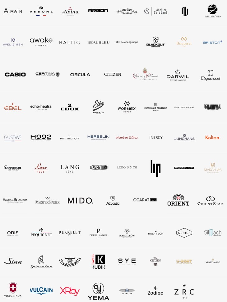 marques presentes salon horloger we love watches 2024