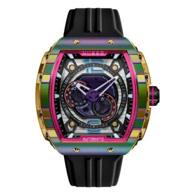 montre magellan 24h automatic iridescent gold nb 6087 03 nubeo