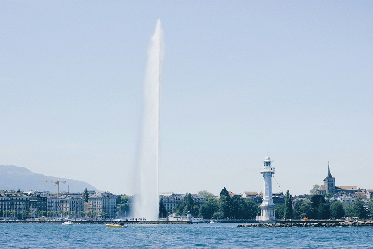 jet deau geneve suisse