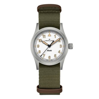 montre khaki field quartz 33 mm h69301910 hamilton