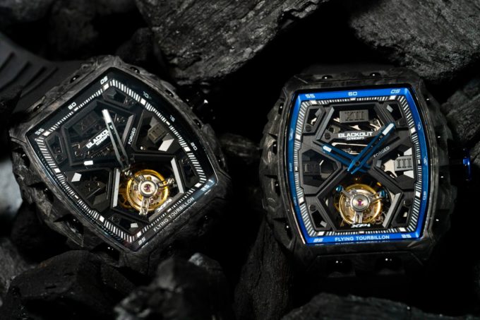montres blackout concept xp1 tourbillon