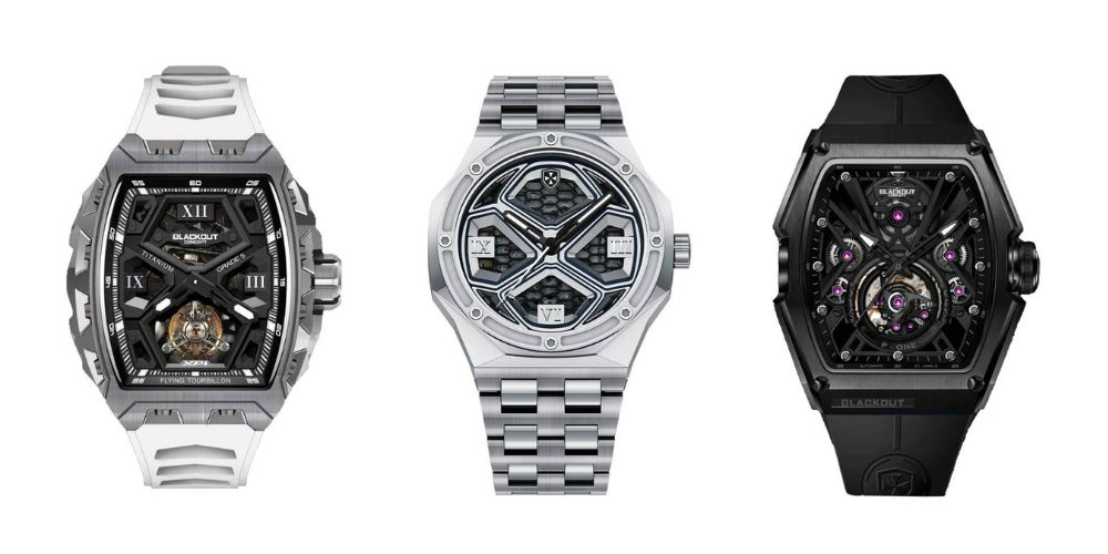 montres blackout concept xp1 tourbillon eternal p one