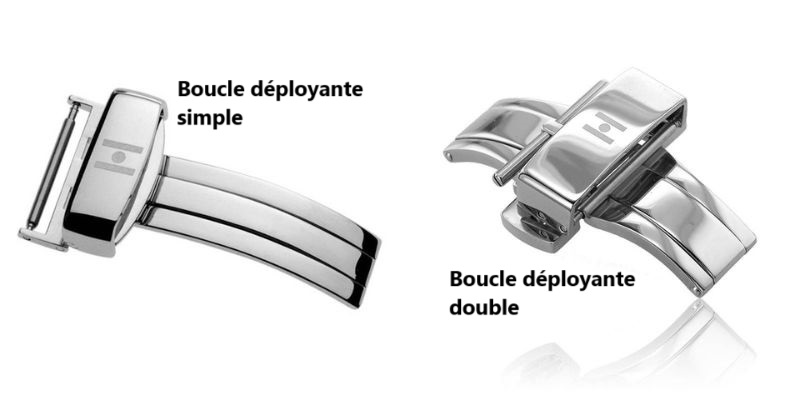 comment regler bracelet montre cuir boucle deployante simple double
