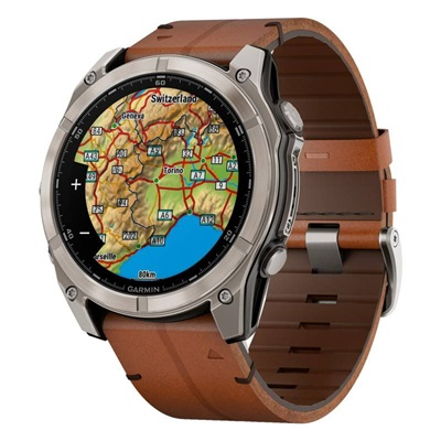 montre connectee garmin fenix 8 carte gps