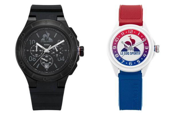 montres le coq sportif acier plastique recycle
