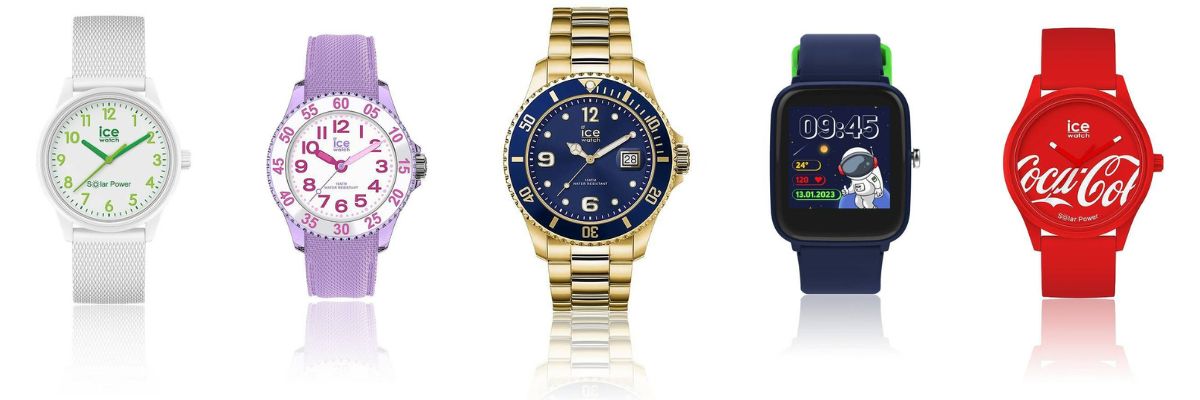 montres ice watch differents styles