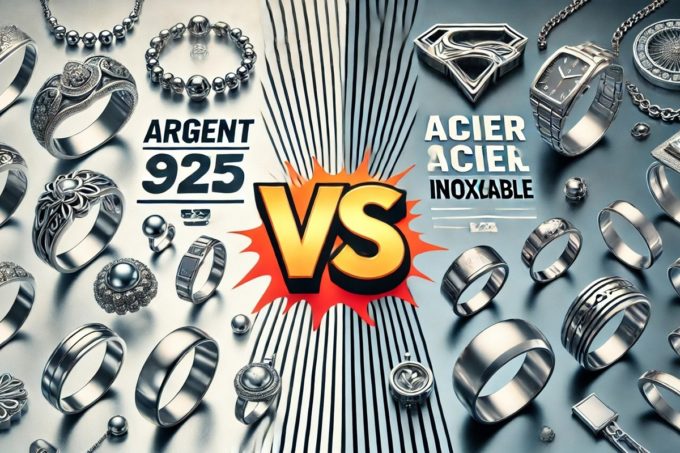 bijoux argent acier que choisir