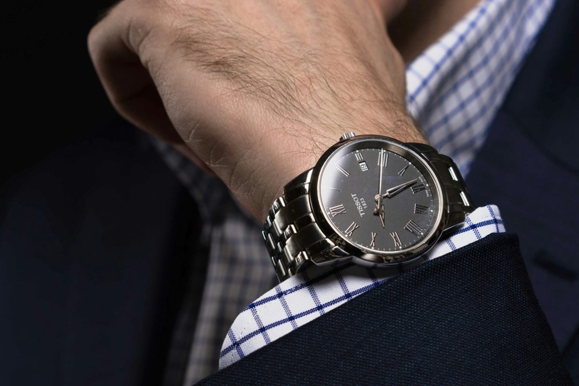 Grande Montre De Poche Suisse 8 Jours Mécanique - Chronomètre Ferroviaire Série 11