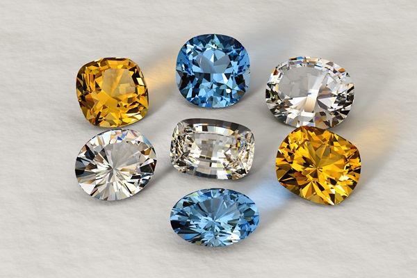 les differentes couleurs de la topaze