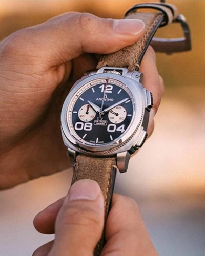 montre anonimo materiaux de qualite