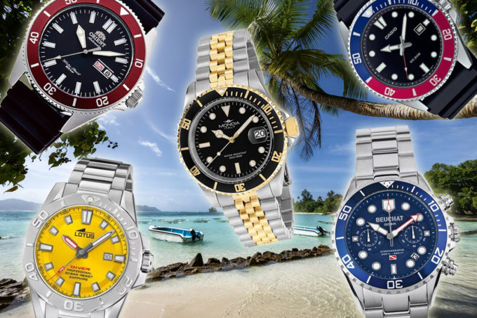 5 montres de plongee a moins de 250 euros