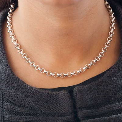 cadeau bijou fille adolescente collier a maillons