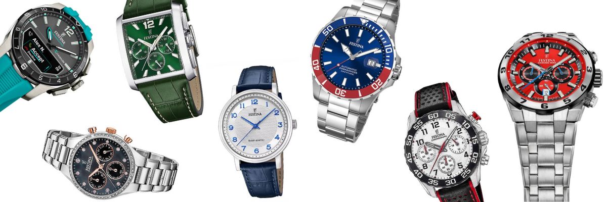 montres festina differents styles