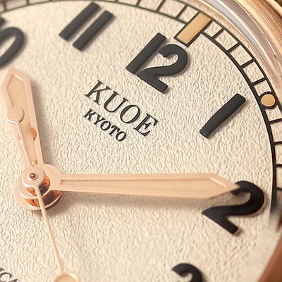 details cadran montre kuoe kyoto
