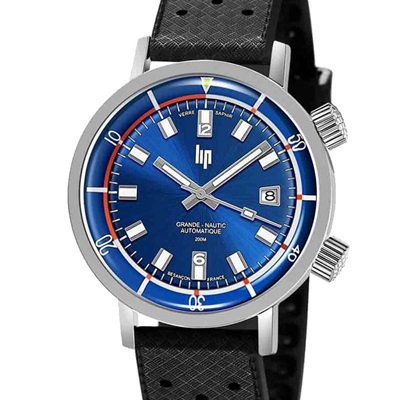 montre lip nautic ski automatic grande nautic 671521