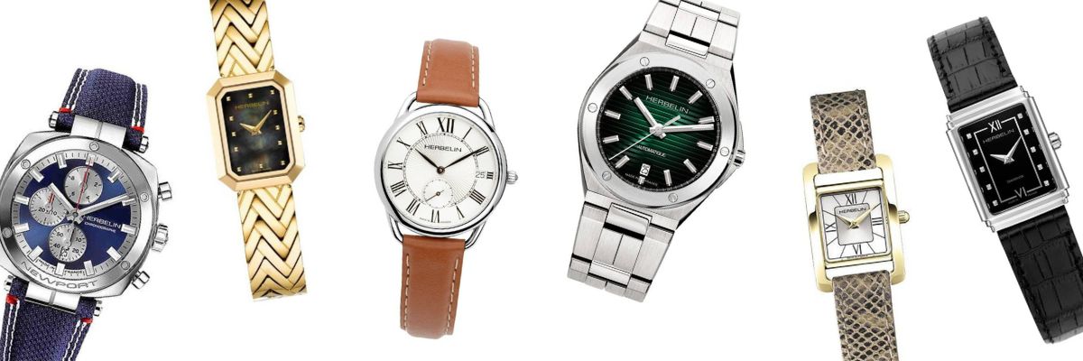 montres herbelin collections differents styles