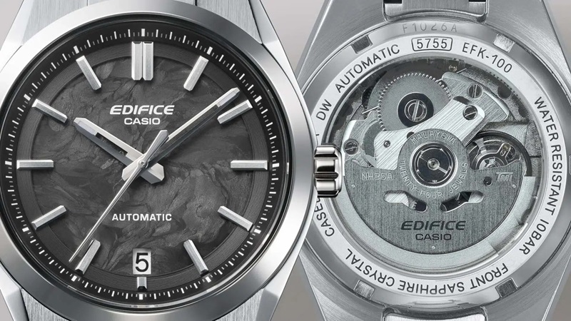casio edifice efk 100 mouvement automatique seiko nh35a