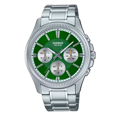montre panda dial mtp 1375pd 3avef casio collection