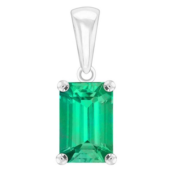 pendentif emeraude
