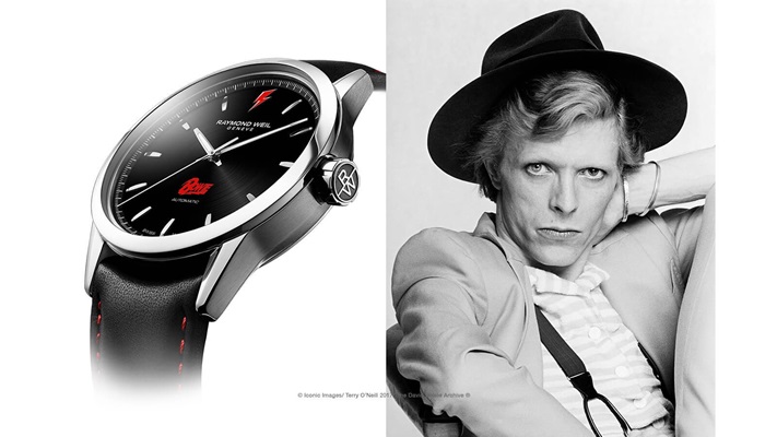 montre raymond weil musique david bowie