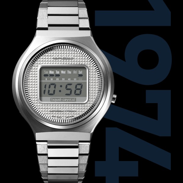 premiere montre digitale casio casiotron vintage 1974