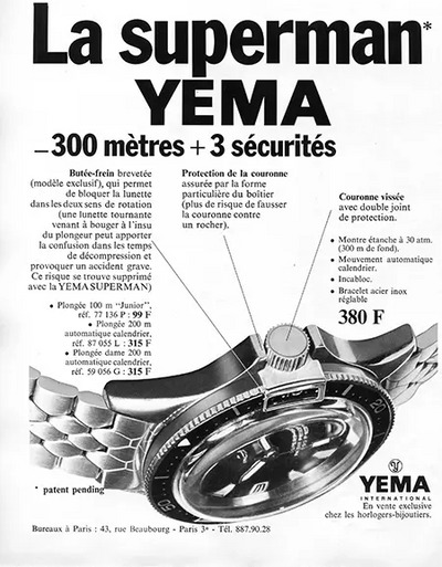 affiche ancienne yema superman 1967