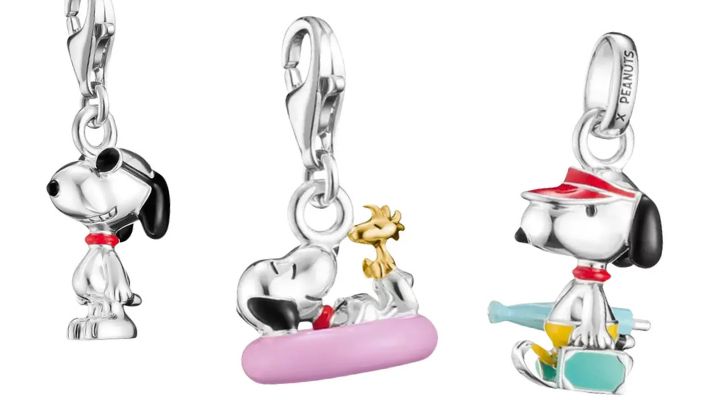 charms thomas sabo x peanuts snoopy lunettes de soleil bouee valise