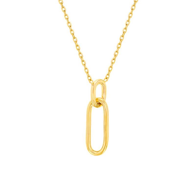 collier en plaque or naiades