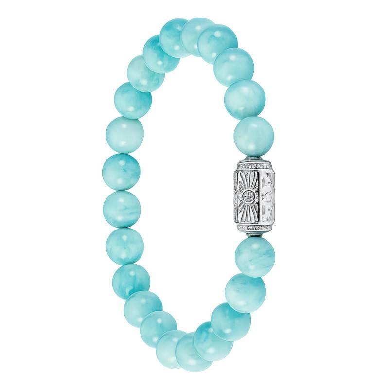 bracelet perles amazonite