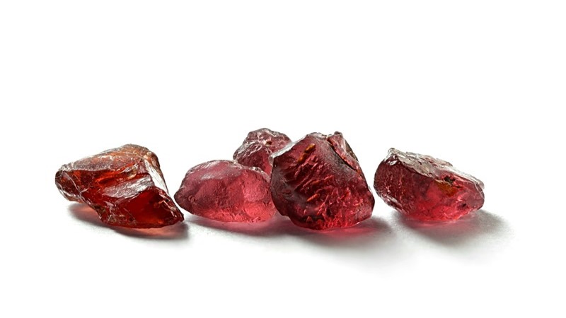 grenat pierre naturelle brute