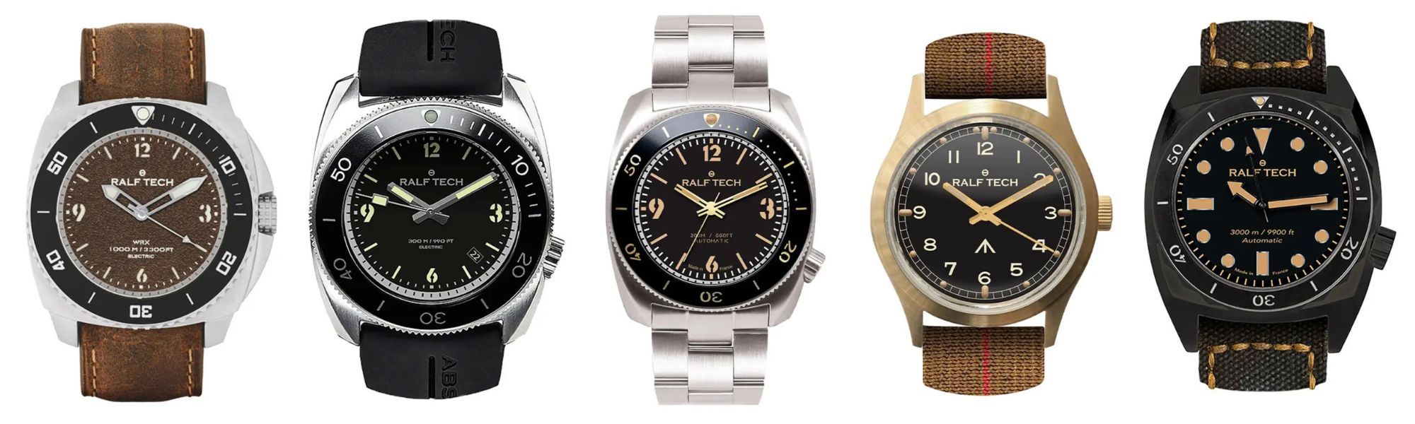 montres ralf tech wrx wrv wrb academie the beast