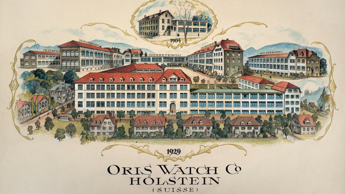 expansion de la manufacture oris entre 1904 et 1929