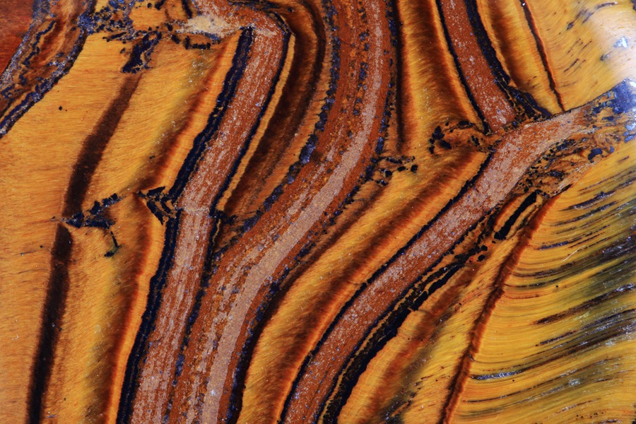 couleurs pierre oeil de tigre