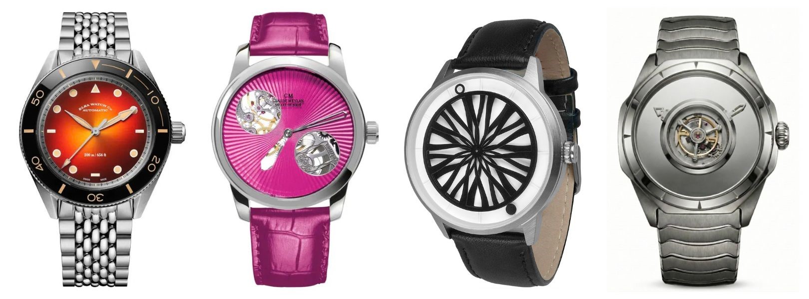 we love indies montres elka claude meylan humism blackout watches
